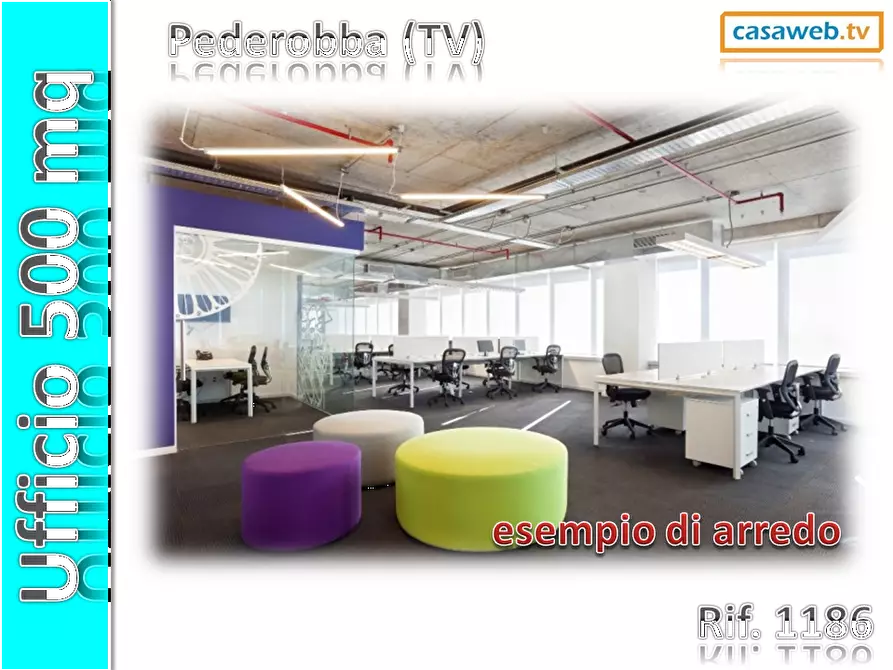 Immagine 2 di Ufficio in vendita  in Via Feltrina a Pederobba