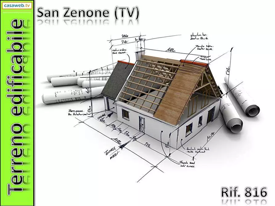 Immagine 2 di Terreno edificabile in vendita  in Via Coltrù a San Zenone Degli Ezzelini