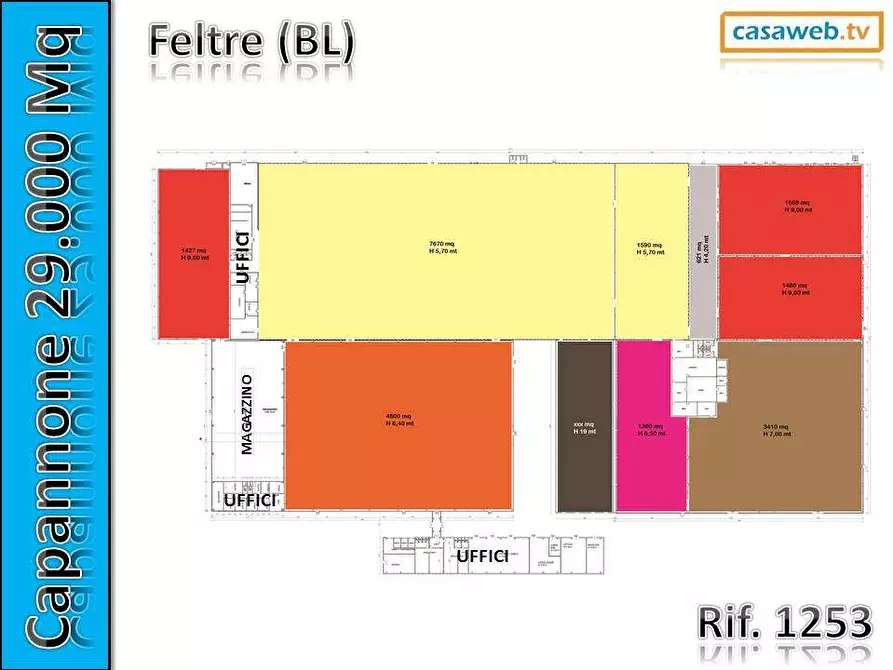 Immagine 1 di Capannone industriale in vendita  in Via Nazionale 10 a Borgo Valbelluna