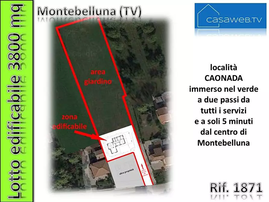 Immagine 3 di Terreno edificabile in vendita  in Via Cal di mezzo a Montebelluna