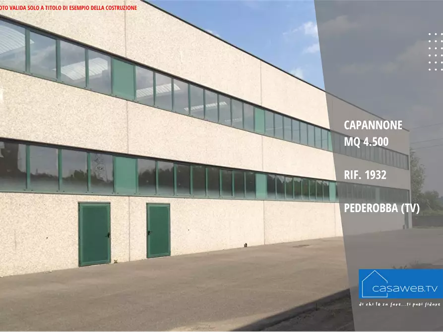Immagine 4 di Capannone industriale in vendita  in Via Feltrina 5 a Pederobba