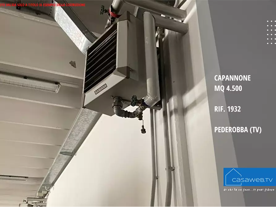 Immagine 5 di Capannone industriale in vendita  in Via Feltrina 5 a Pederobba