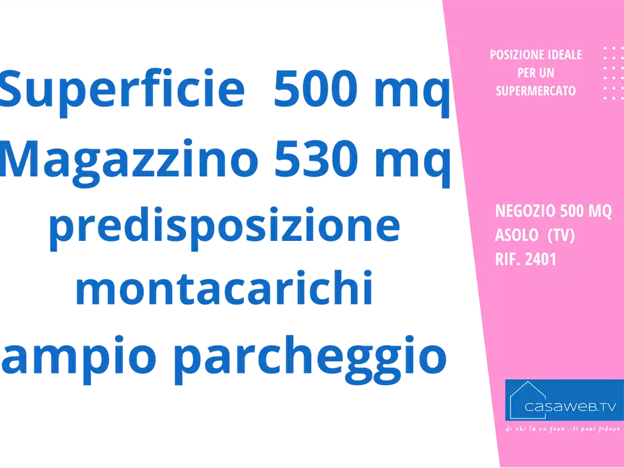 Immagine 2 di Negozio in vendita  in Via Cavin dei Cavai a Asolo