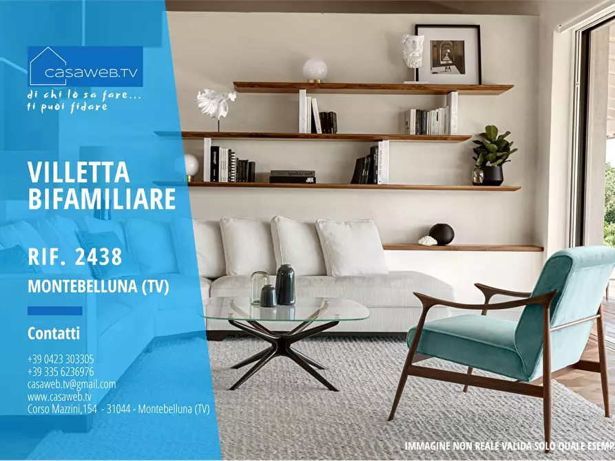 Immagine 1 di Casa bifamiliare in vendita  in Ludovico Manin a Montebelluna