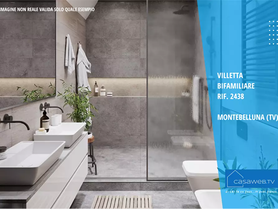 Immagine 6 di Casa bifamiliare in vendita  in Ludovico Manin a Montebelluna