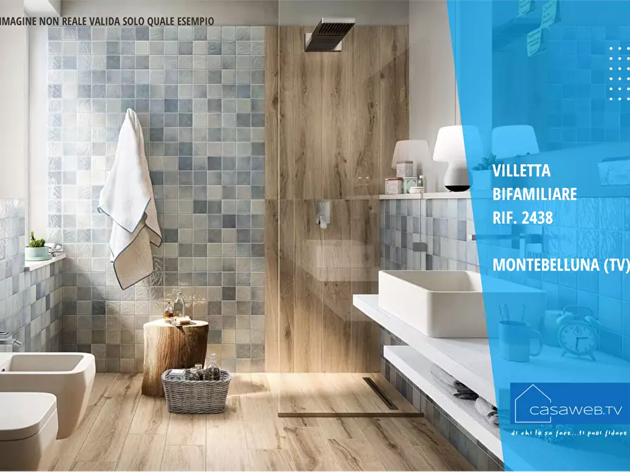 Immagine 7 di Casa bifamiliare in vendita  in Ludovico Manin a Montebelluna