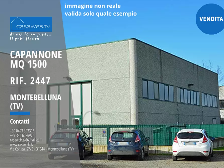 Immagine 1 di Capannone industriale in vendita  a Montebelluna