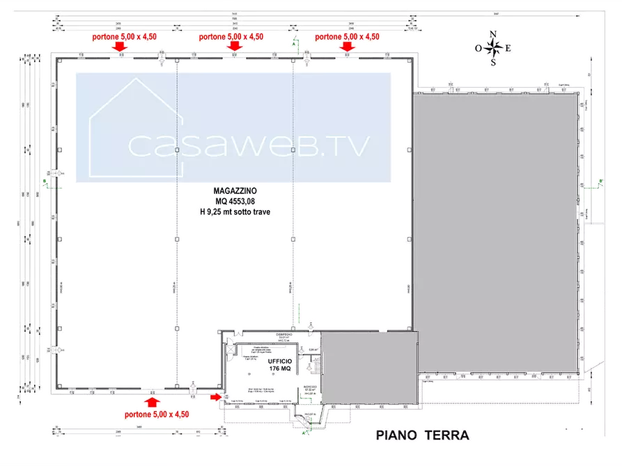 Immagine 4 di Capannone industriale in affitto  in Via Castellana  155 a Fonte