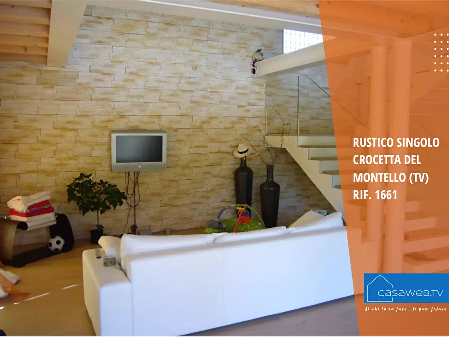 Immagine 4 di Rustico / casale in vendita  in Via San Martino a Crocetta Del Montello