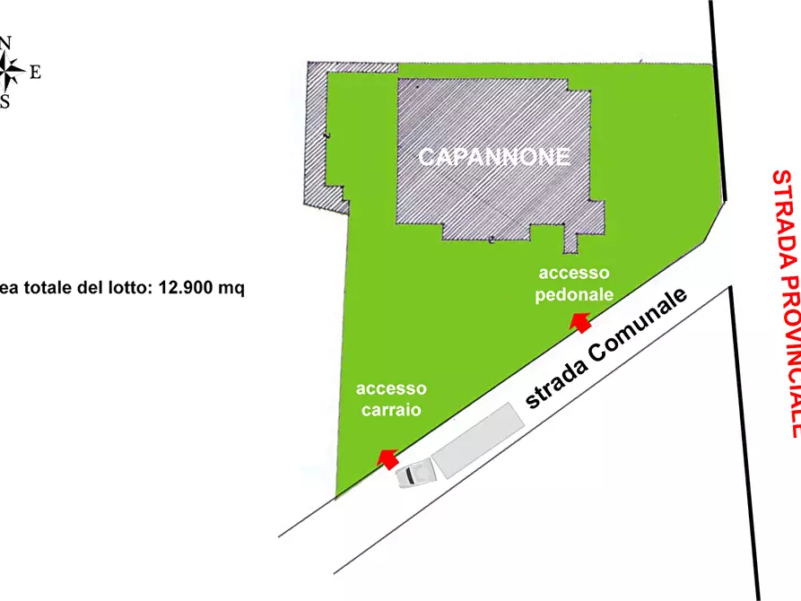 Immagine 5 di Capannone industriale in affitto  in Via Treviso 60 a Trevignano