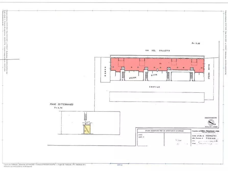 Immagine 8 di Laboratorio in affitto  in Via al Colletto 1 a Pinerolo