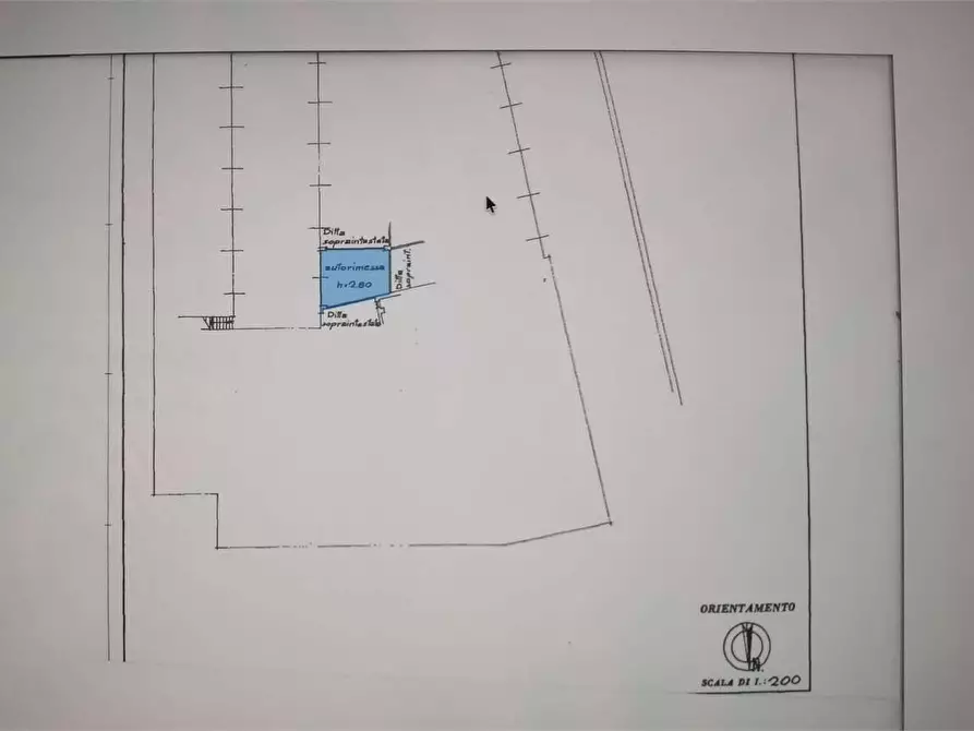 Immagine 1 di Garage in affitto  in Corso Torino 234 a Pinerolo