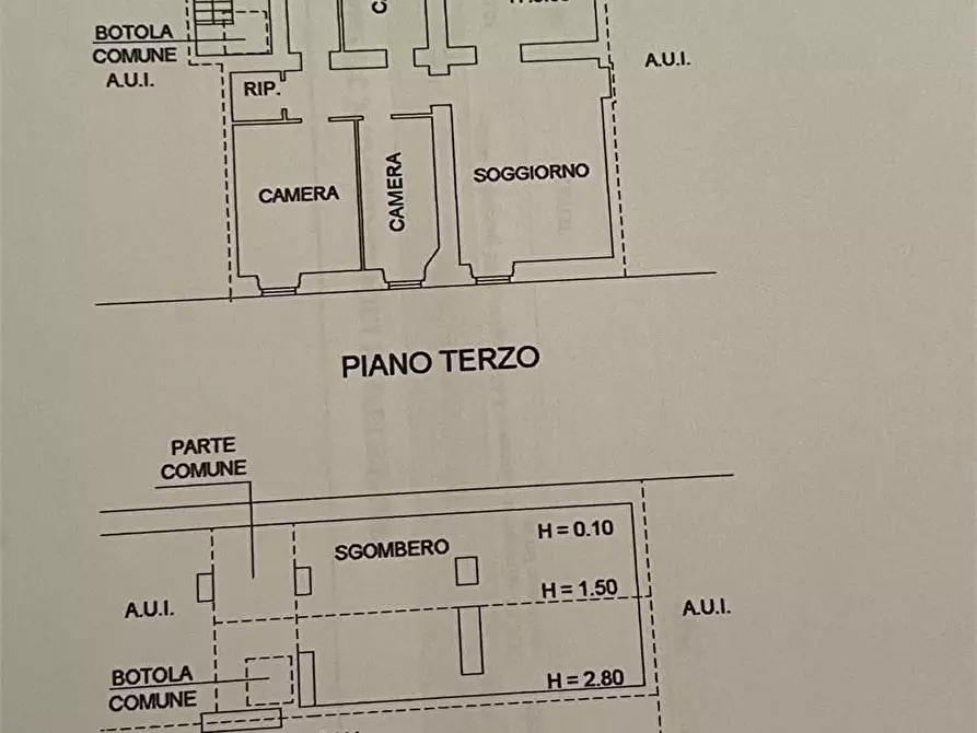 Immagine 17 di Quadrilocale in vendita  in Piazza Borghi a Varano Borghi