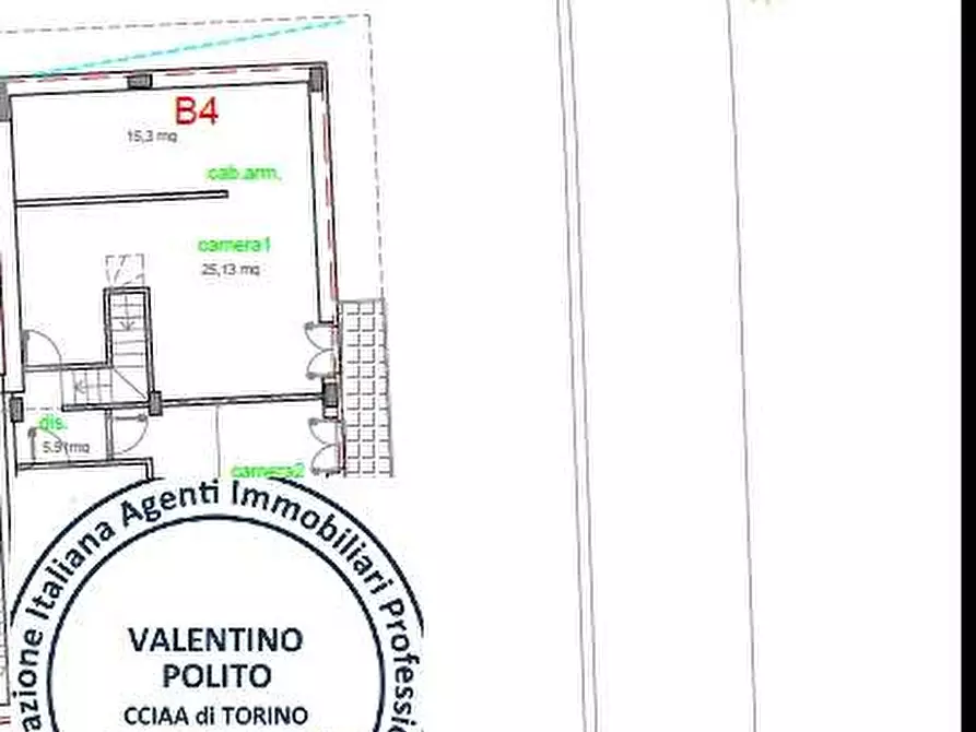 Immagine 9 di Appartamento in vendita  in Via Giovanni Valetti 56 a Vinovo