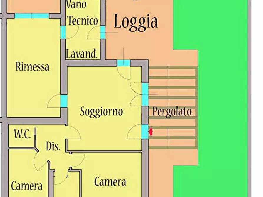 Immagine 2 di Appartamento in vendita  a Agliana