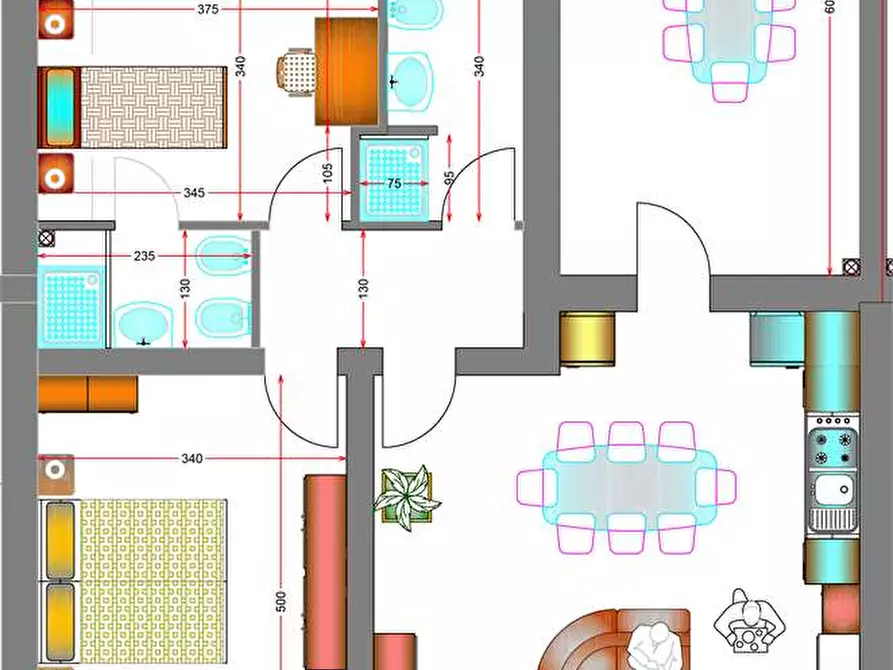 Immagine 6 di Appartamento in vendita  a Agliana