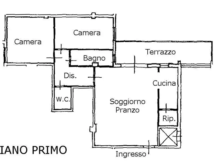 Immagine 24 di Quadrilocale in vendita  a Prato
