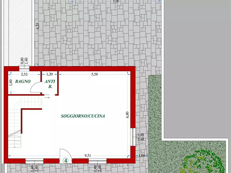 Immagine 4 di Villa in vendita  a Montale