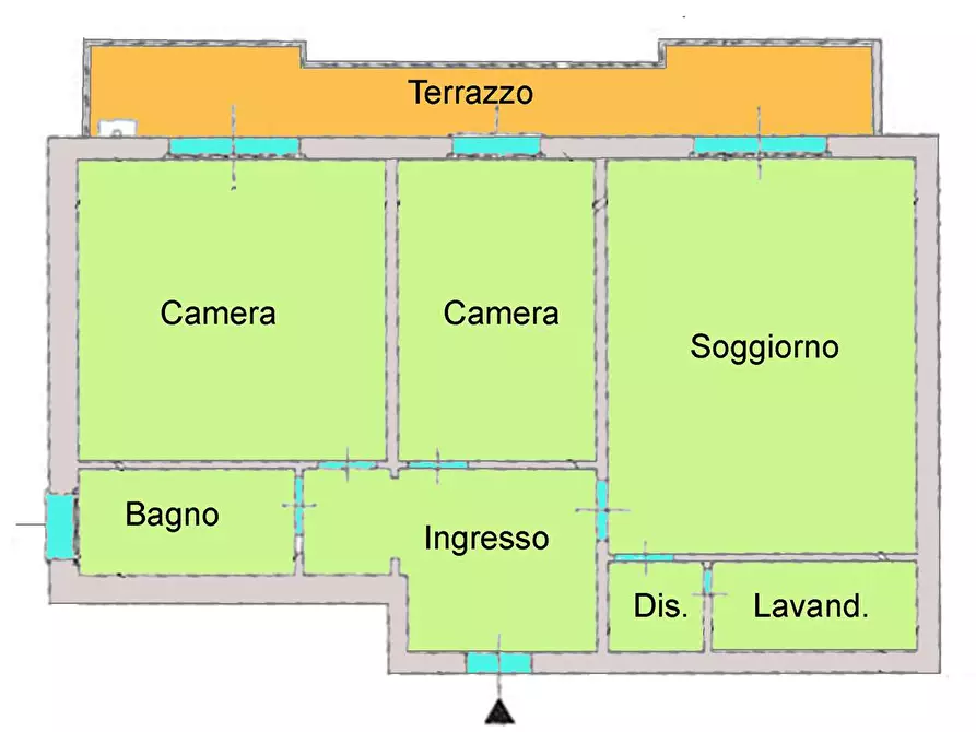 Immagine 9 di Appartamento in vendita  a Agliana