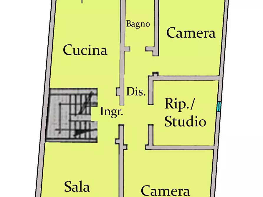 Immagine 10 di Appartamento in vendita  a Prato