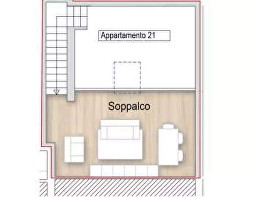 Immagine 4 di Maisonette in vendita  a Prato
