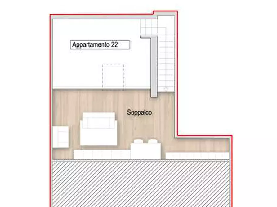 Immagine 5 di Maisonette in vendita  a Prato