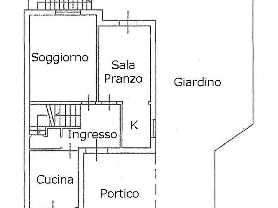 Immagine 7 di Villetta a schiera in vendita  a Prato