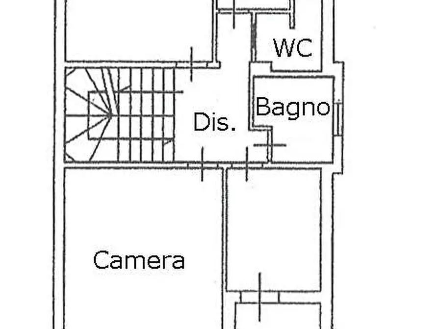 Immagine 8 di Villetta a schiera in vendita  a Prato