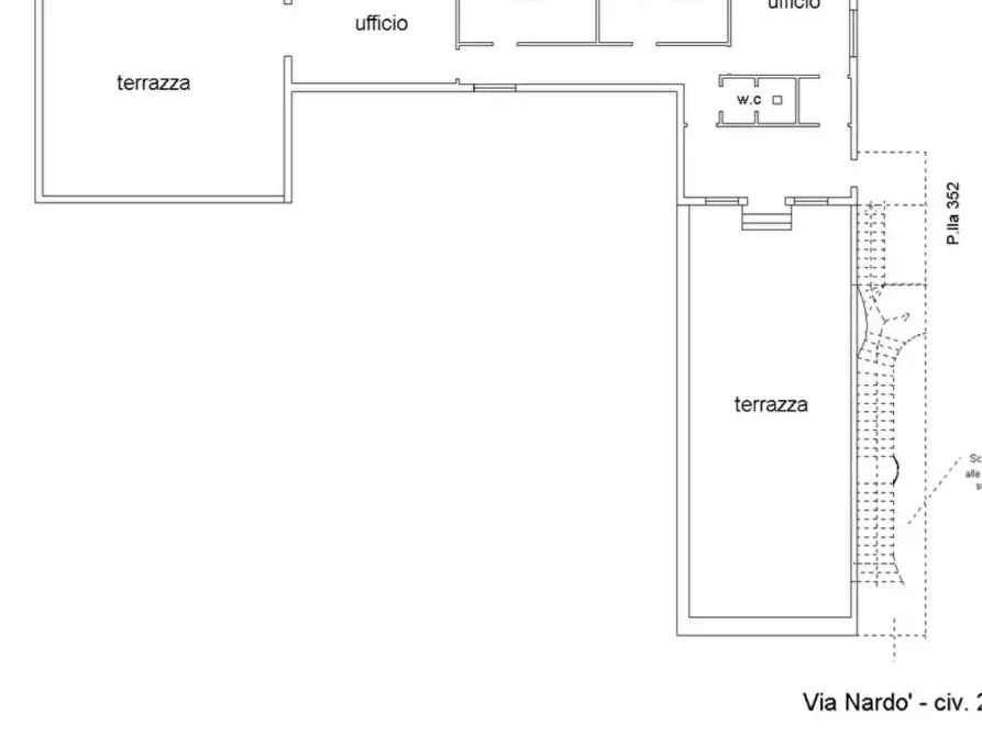 Immagine 16 di Ufficio in affitto  in via nardò 20 a Casarano