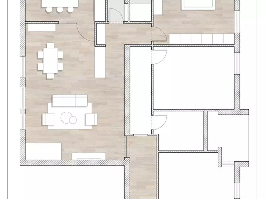 Immagine 3 di Appartamento in vendita  in via cisternella  12 a Casarano