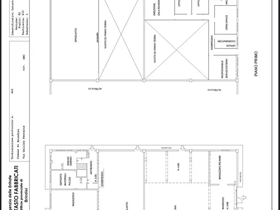 Immagine 17 di Capannone industriale in vendita  in Galileo Ferraris a Brindisi