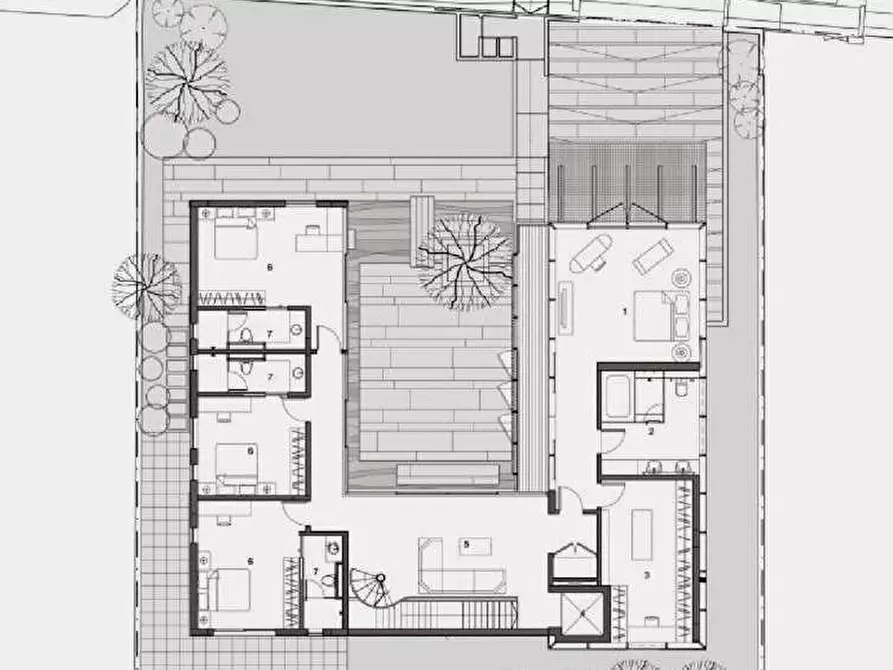 Immagine 13 di Villa in vendita  in via Toma  200 a Casarano