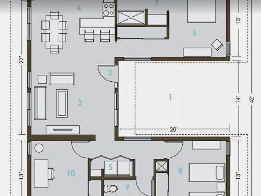 Immagine 10 di Villa in vendita  in via Toma  200 a Casarano