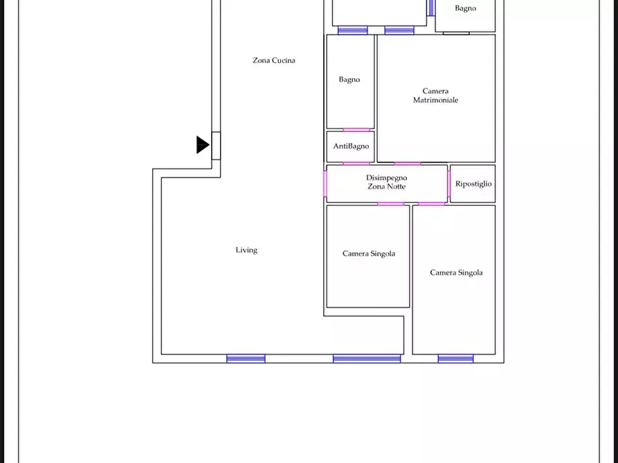 Immagine 21 di Appartamento in vendita  in via lupo 9 a Casarano