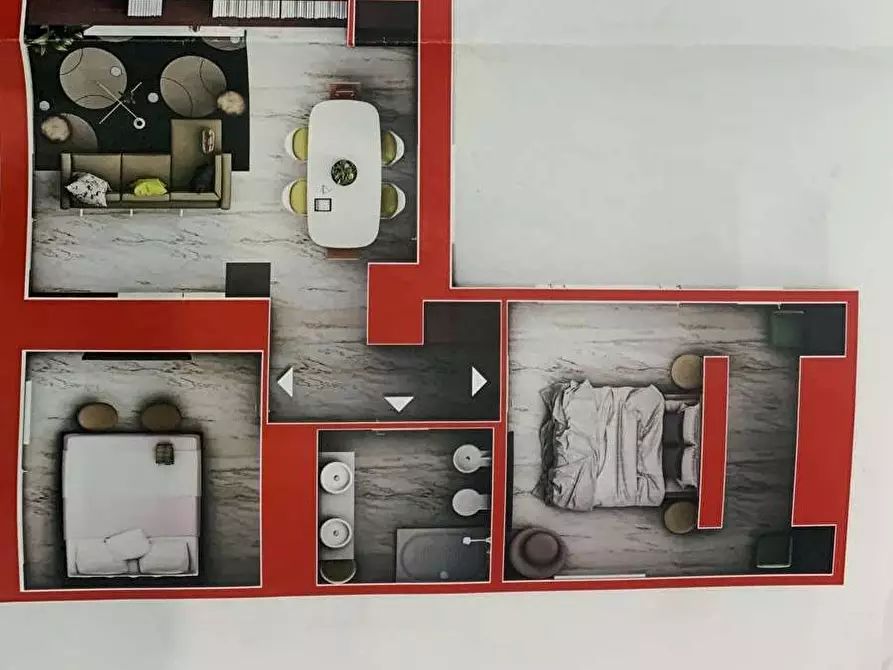 Immagine 15 di Appartamento in affitto  in Via dante a Casarano