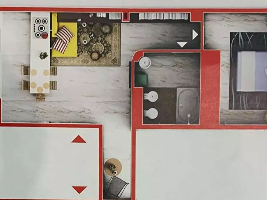 Immagine 12 di Appartamento in affitto  in via Dante a Casarano