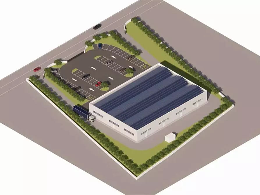 Immagine 1 di Capannone industriale in vendita  in sp350 60 a Taviano