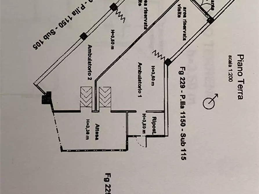Immagine 11 di Ufficio in vendita  in via Giaquinto a Lecce