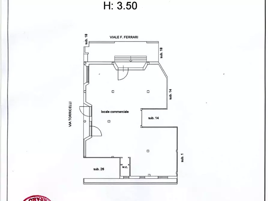 Immagine 11 di Ufficio in affitto  in viale ferrari a Casarano