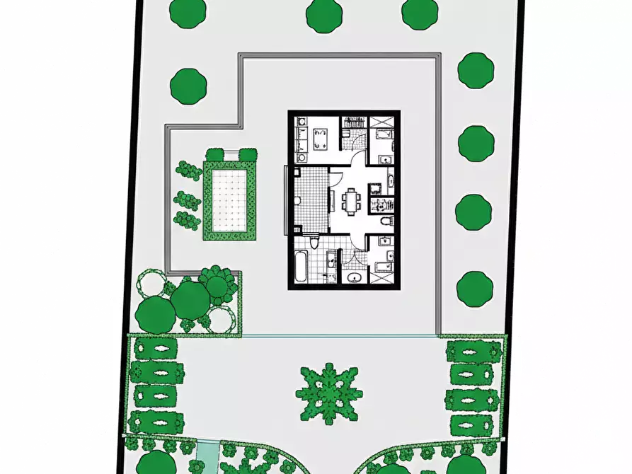 Immagine 11 di Villa in vendita  in sp 72 a Casarano