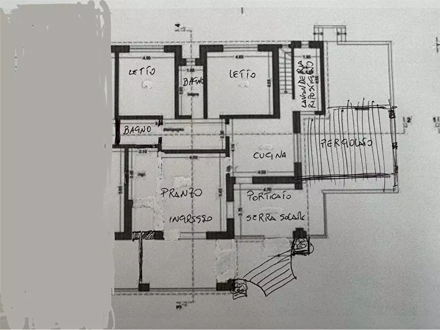 Immagine 13 di Casa bifamiliare in vendita  in Via Pirandello a Andrano