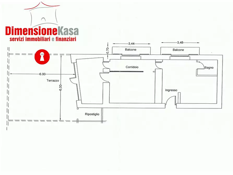 Immagine 12 di Bilocale in vendita  in via san paolino a Nola