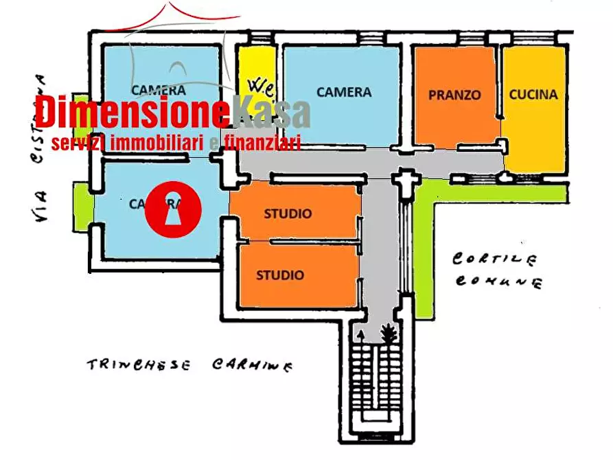 Immagine 23 di Quadrilocale in vendita  in via cisterna a Cimitile