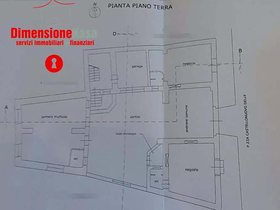 Immagine 51 di Stabile in vendita  in Piazza castel nuovo delle Lanze 5 a San Paolo Bel Sito