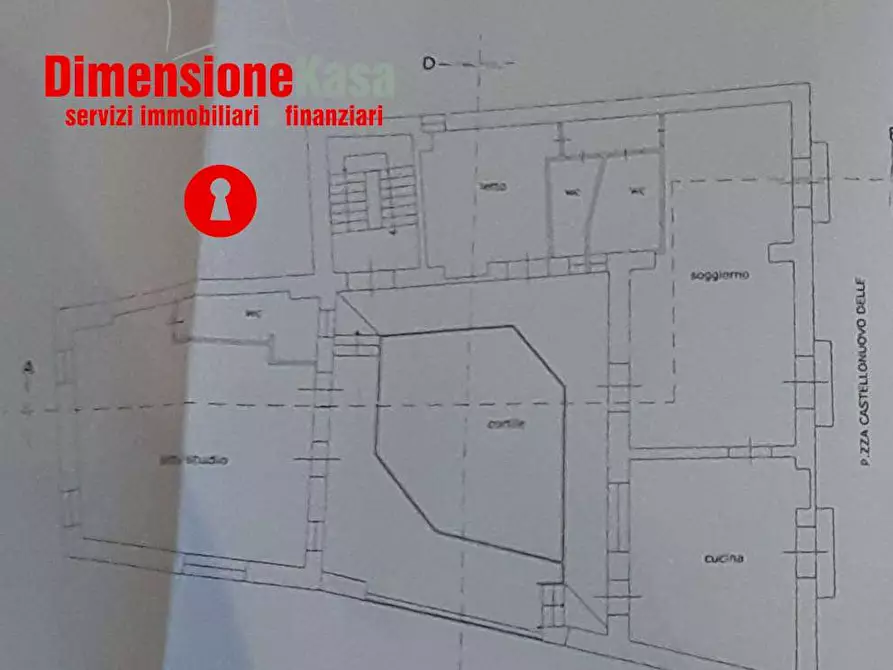 Immagine 52 di Stabile in vendita  in Piazza castel nuovo delle Lanze 5 a San Paolo Bel Sito