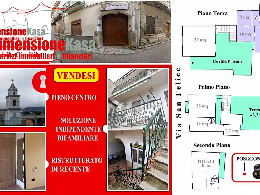 Immagine 1 di Stabile in vendita  in via Croce 48 a Cimitile
