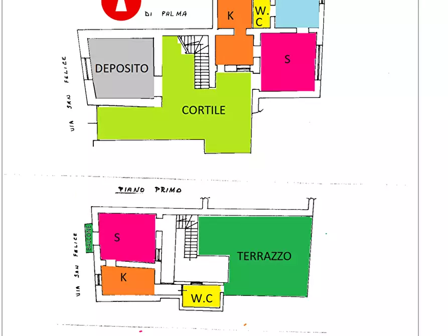 Immagine 46 di Stabile in vendita  in via Croce 48 a Cimitile