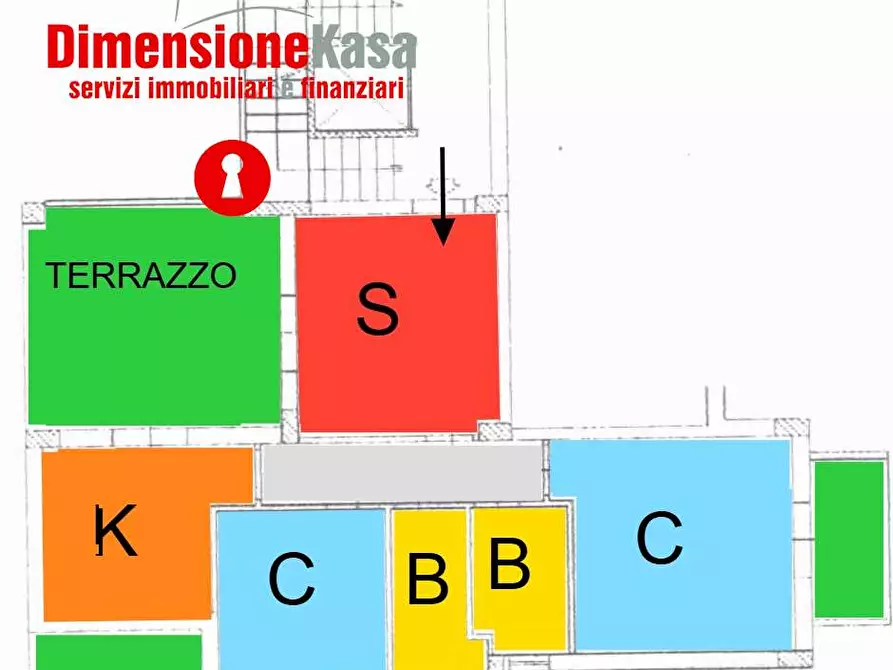 Immagine 23 di Trilocale in vendita  in via togliatti a Cimitile