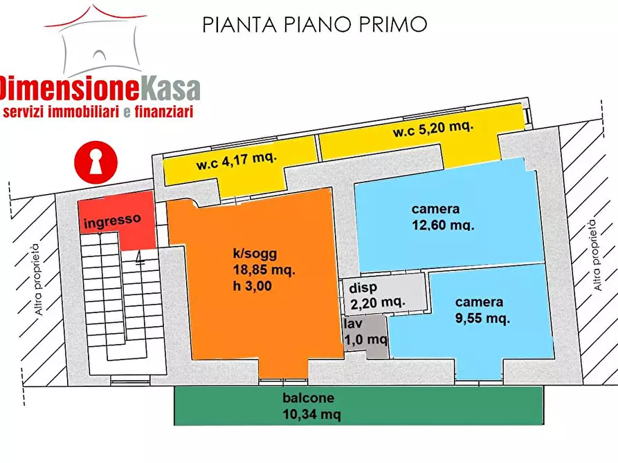 Immagine 22 di Appartamento in vendita  in VIA GIORDANO BRUNO a Nola