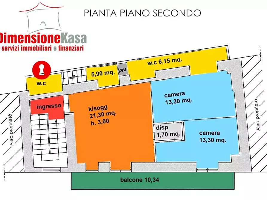 Immagine 23 di Appartamento in vendita  in VIA GIORDANO BRUNO a Nola